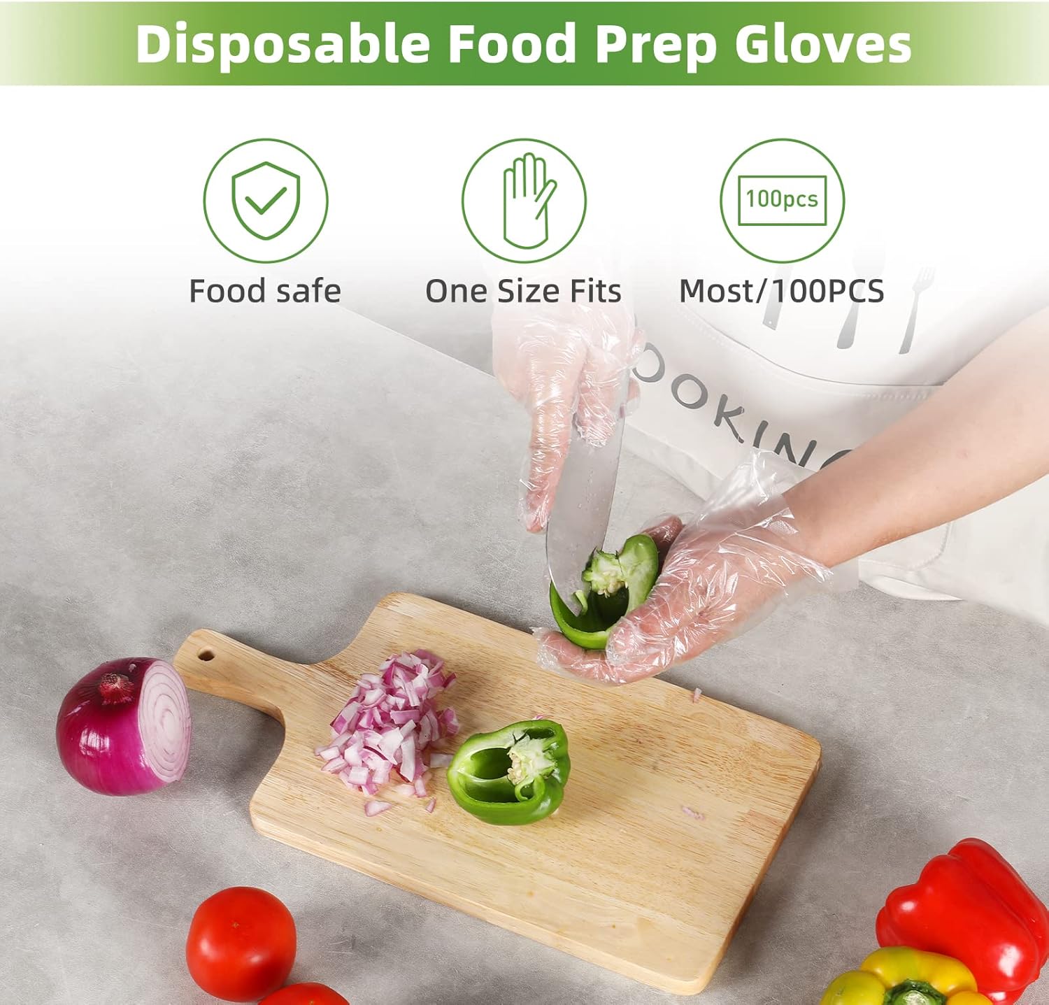 100 Pcs Plastic Disposable Glo - đánh giá và giá Rubber Glove Cleaning