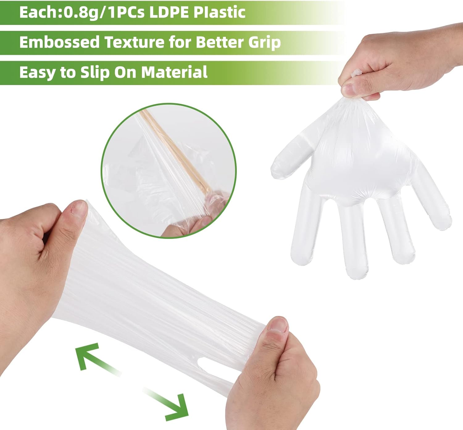 100 Pcs Plastic Disposable Glo - đánh giá và giá Rubber Glove Cleaning