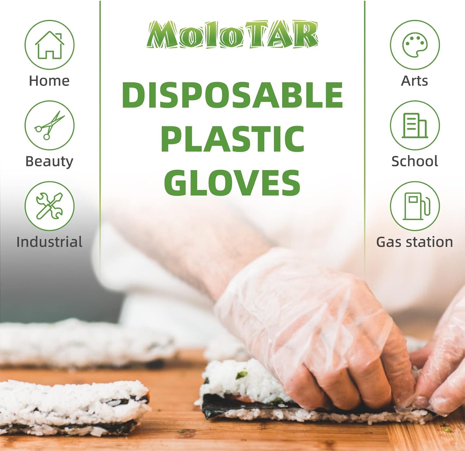 100 Pcs Plastic Disposable Glo - đánh giá và giá Rubber Glove Cleaning