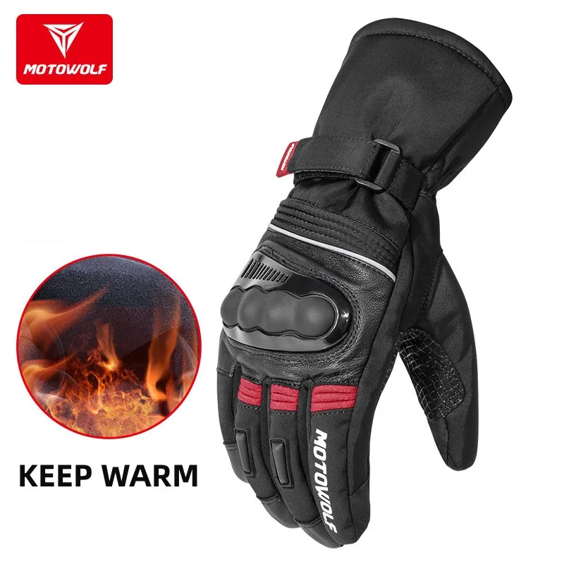 Motowolf Winter Motorcycle Glo - đánh giá và giá Ski Glove Waterproof