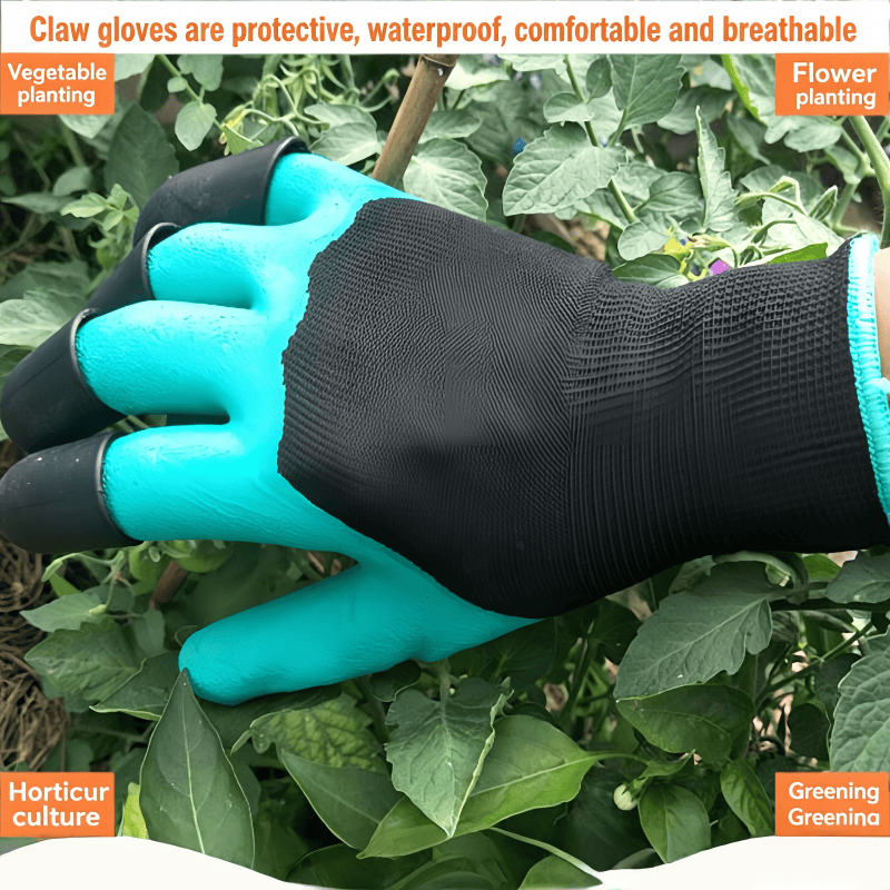 8-Finger Claw Gardening Gloves - đánh giá và giá Gardening Glove Waterproof