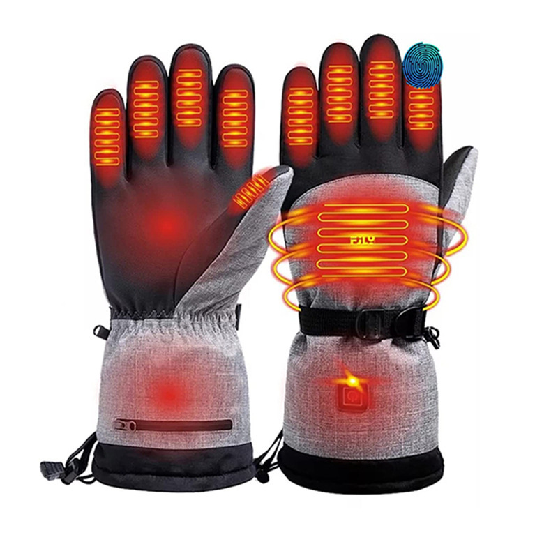 Waterproof Electric Heated Ski - đánh giá và giá Ski Glove Waterproof