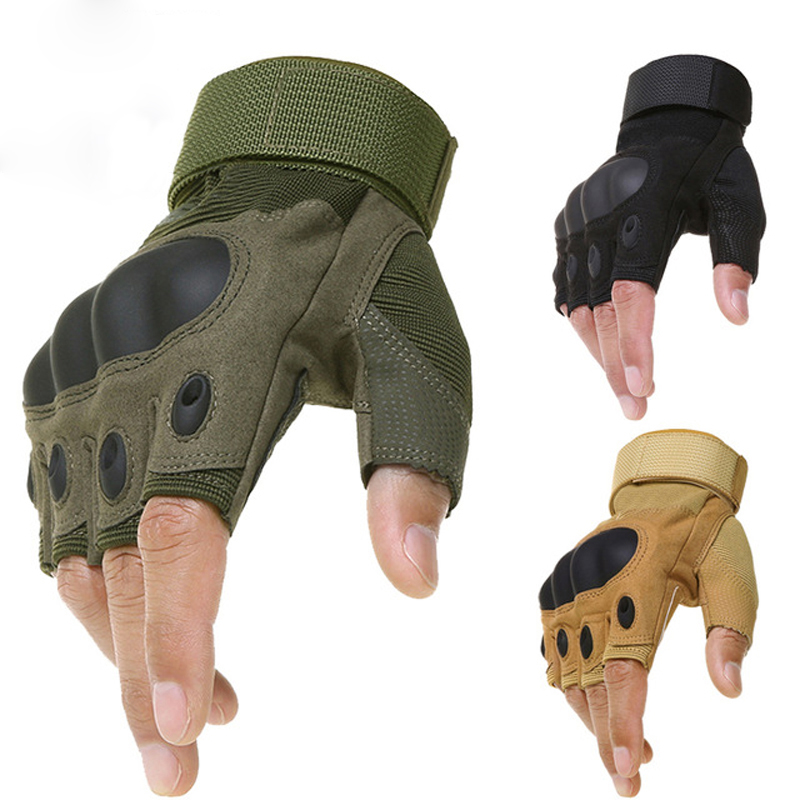 Tactical Hard Knuckle Half Fin - đánh giá và giá Motorcycle Glove Knuckle