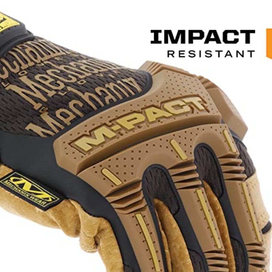 M-Pact Leather Gloves - Leathe - đánh giá và giá Work Glove Impact