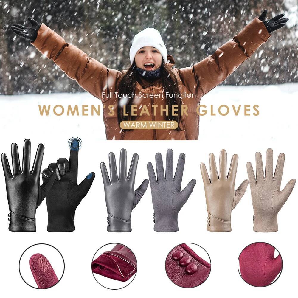 Women Gloves Touch Screen Wool - đánh giá và giá Wool Glove Lined