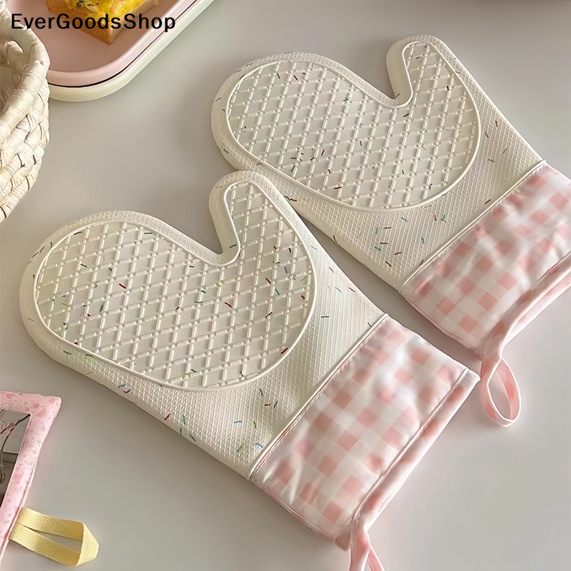 New New Cute Silicone Kitchen  - đánh giá và giá Oven Mitt Silicone