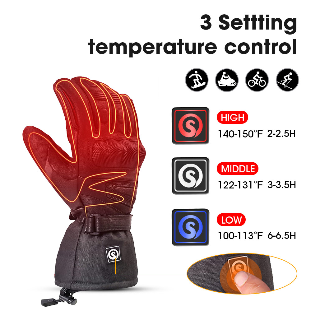 Snow Deer Winter Electric Heat - đánh giá và giá Heat Resistant Glove