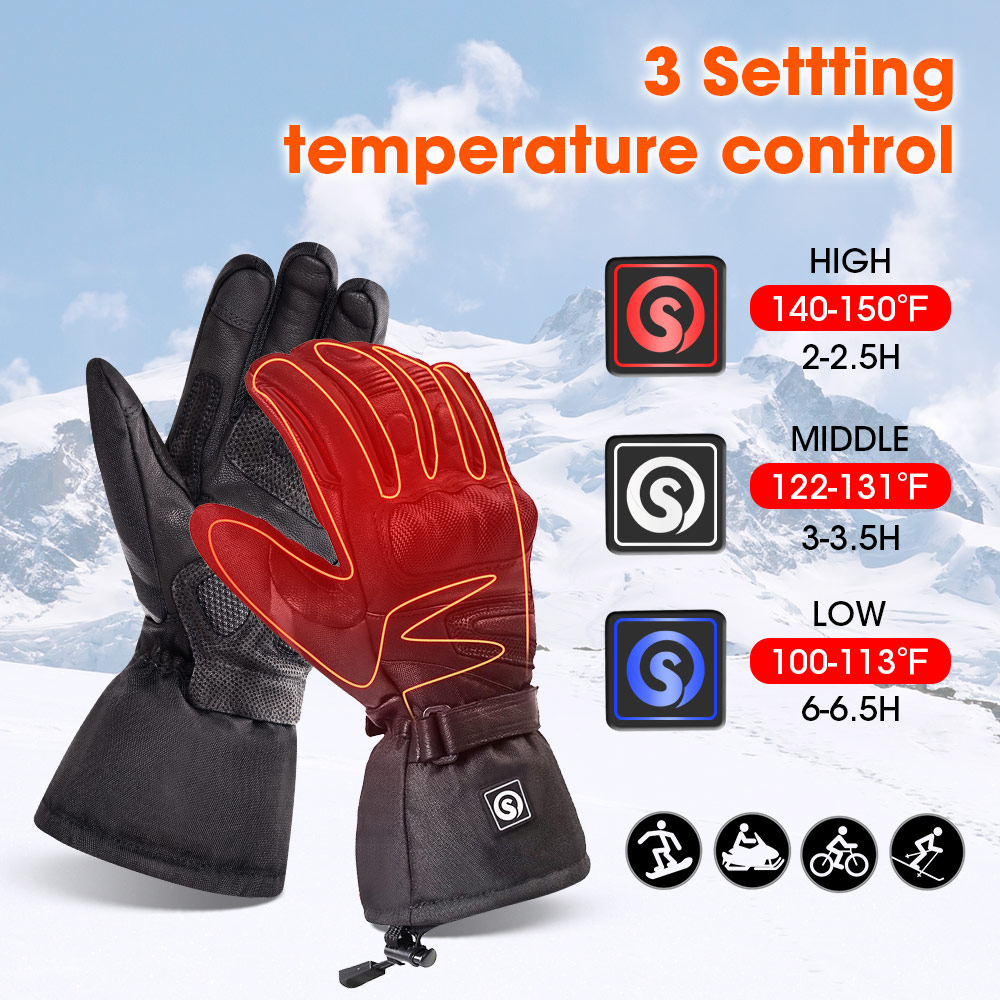 Snow Deer Winter Electric Heat - đánh giá và giá Heat Resistant Glove