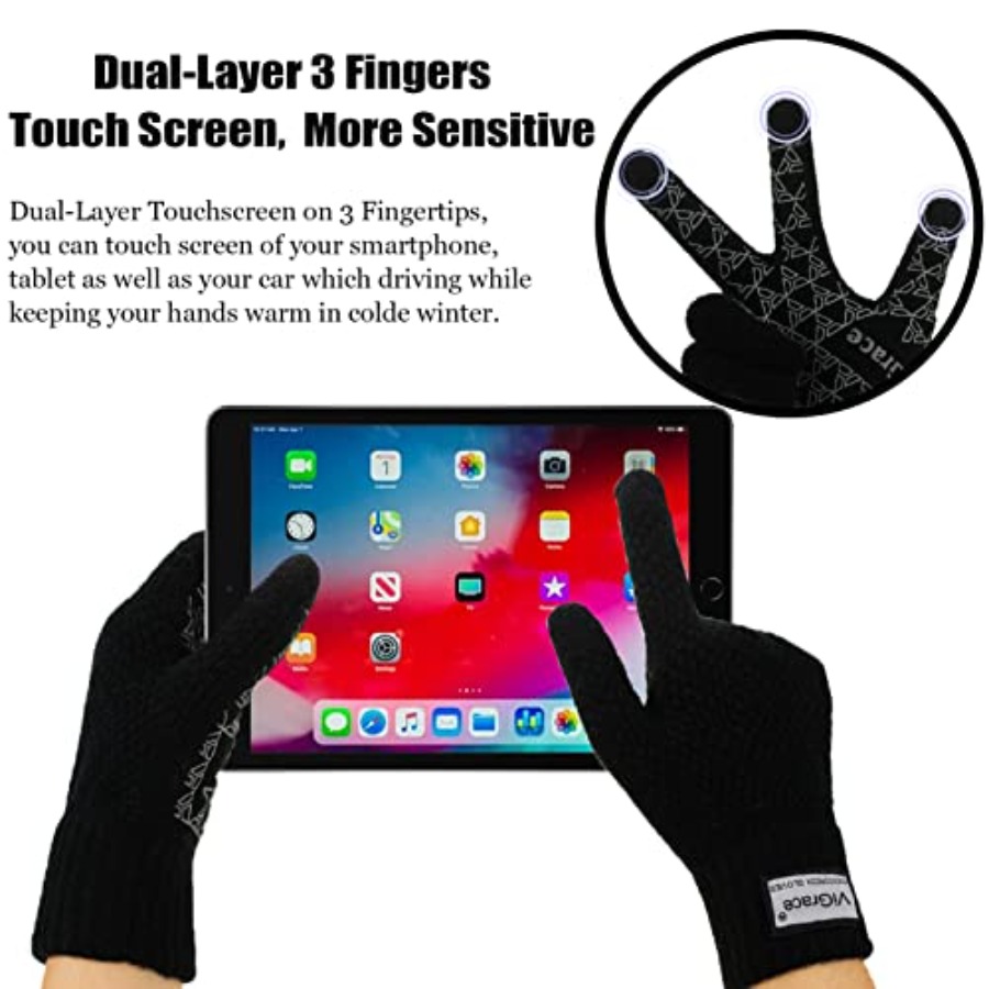 Winter Warm Touchscreen Gloves - đánh giá và giá Wool Glove Lined