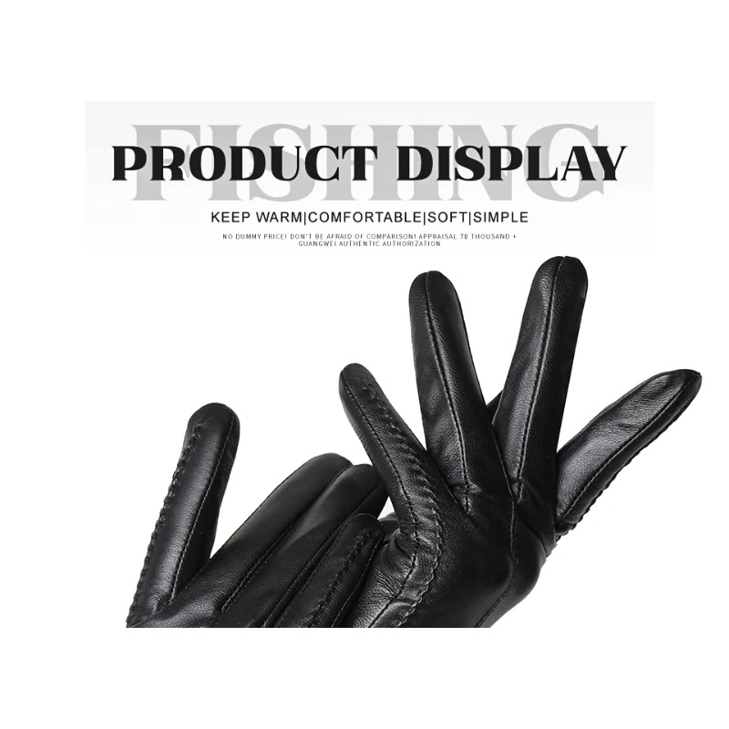 Women's Sheepskin Gloves Winte - đánh giá và giá Leather Driving Glove