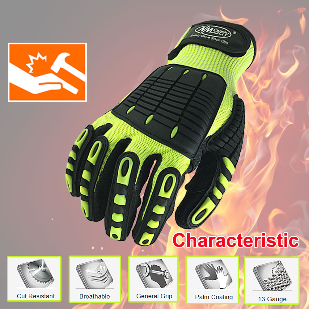 NMSafety High Quality Gloves S - đánh giá và giá Work Glove Impact