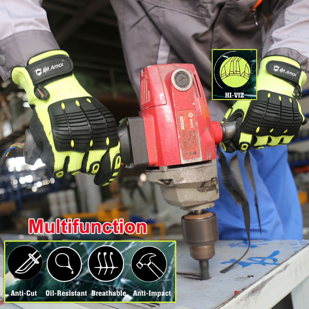 NMSafety High Quality Gloves S - đánh giá và giá Work Glove Impact