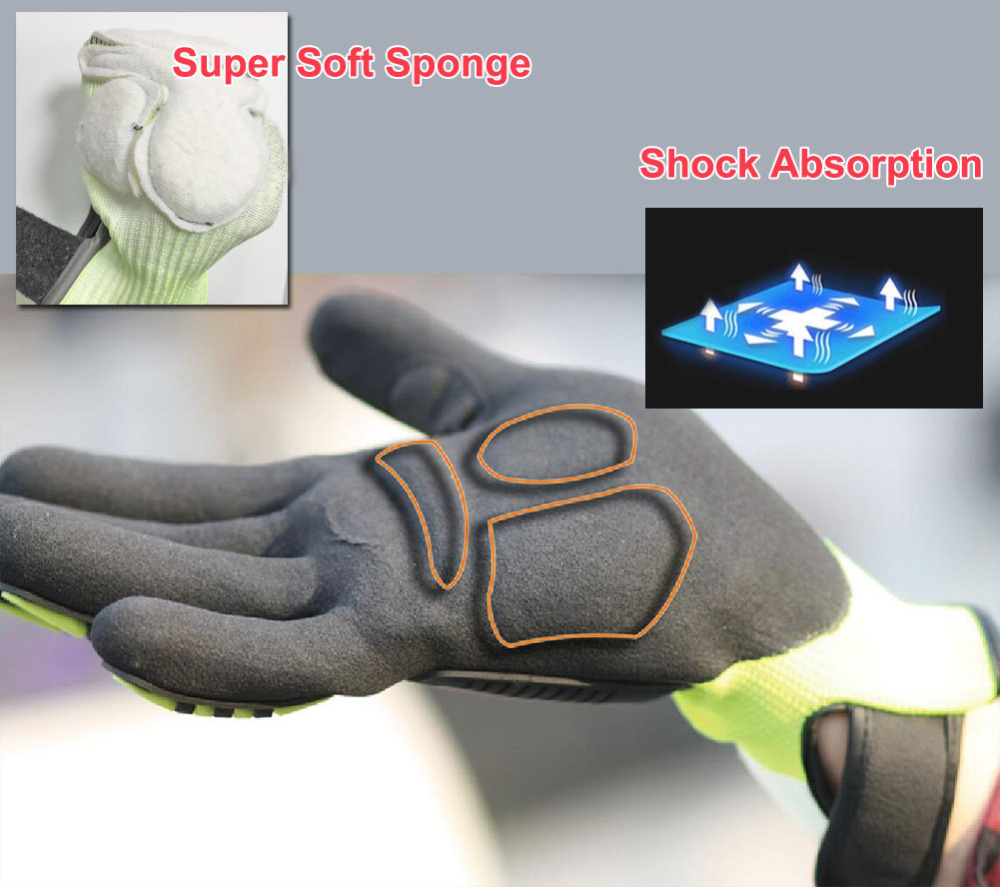 NMSafety High Quality Gloves S - đánh giá và giá Work Glove Impact
