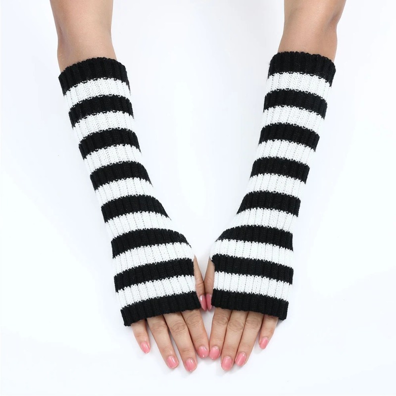 Women's Knitted Fingerless Arm - đánh giá và giá Fingerless Glove Knit