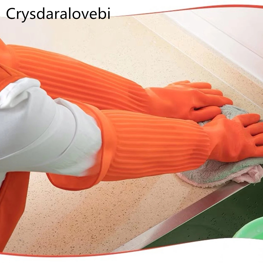 45/55cm Waterproof Household G - đánh giá và giá Rubber Glove Cleaning