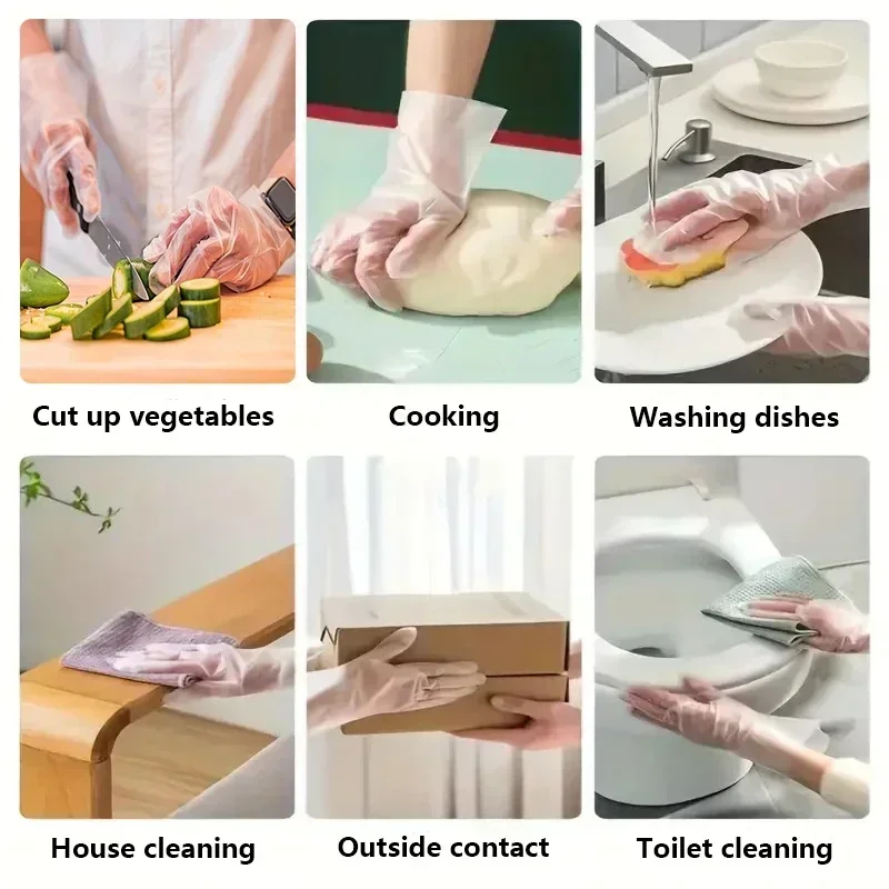 100/200Pcs Food Grade Disposab - đánh giá và giá Latex Disposable Glove