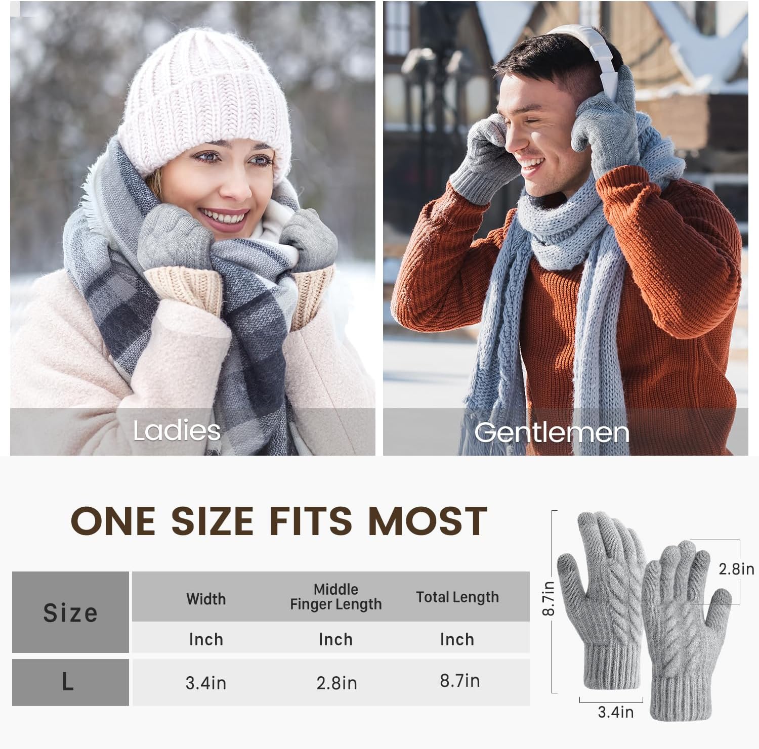 Winter Gloves – Thick Wool Fle - đánh giá và giá Winter Glove Insulated
