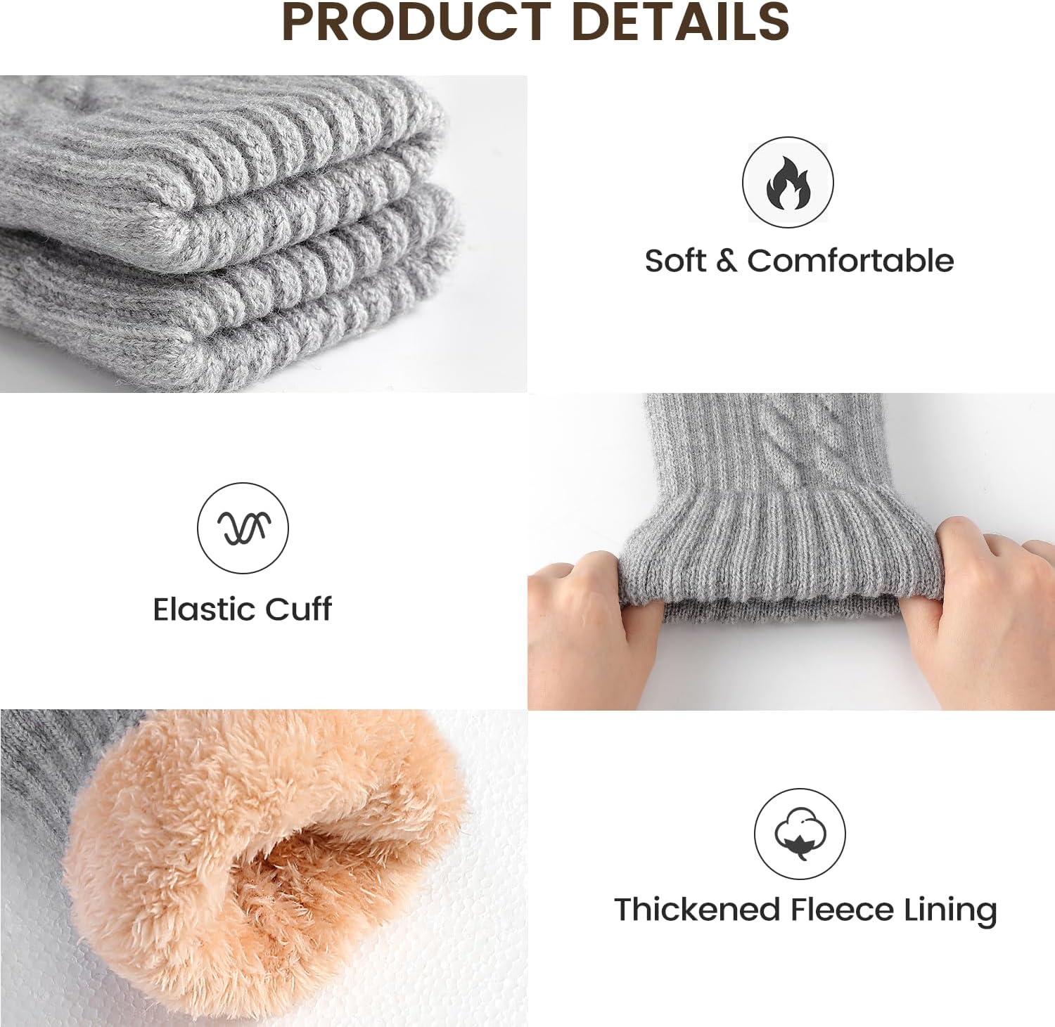 Winter Gloves – Thick Wool Fle - đánh giá và giá Winter Glove Insulated