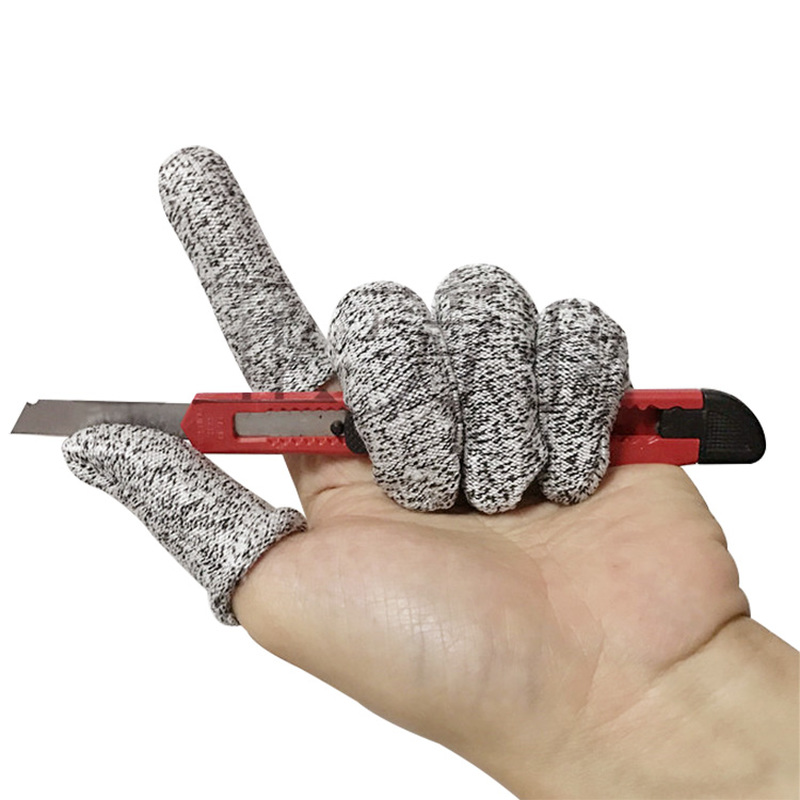 5pcs!  Anti-cut Finger Cots Le - đánh giá và giá Cut Resistant Glove
