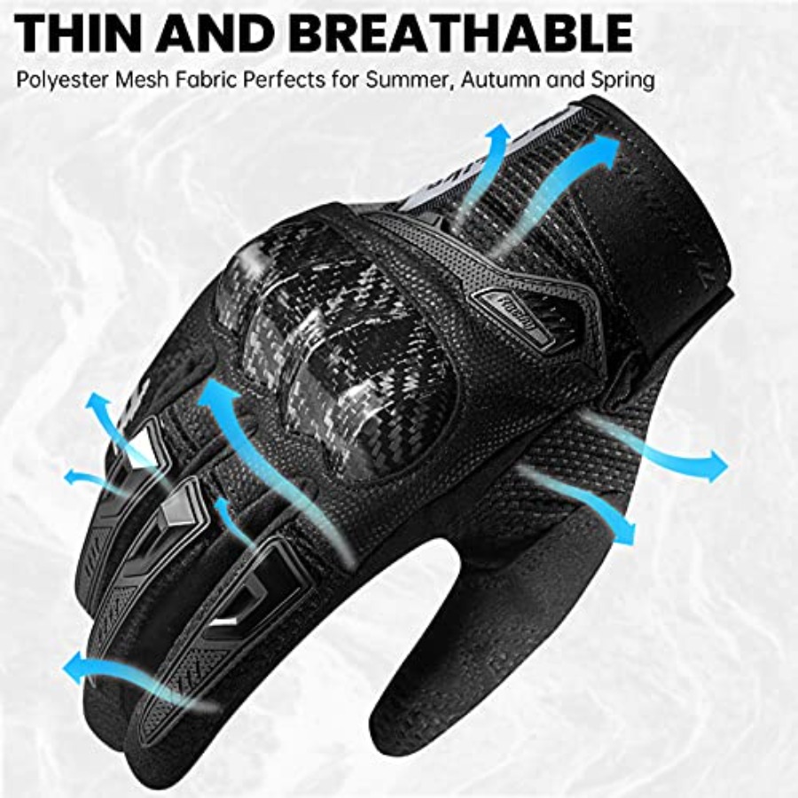 Motorcycle Gloves Touchscreen  - đánh giá và giá Motorcycle Glove Knuckle