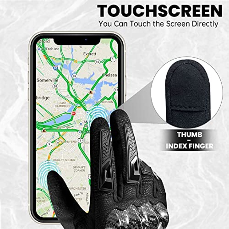 Motorcycle Gloves Touchscreen  - đánh giá và giá Motorcycle Glove Knuckle
