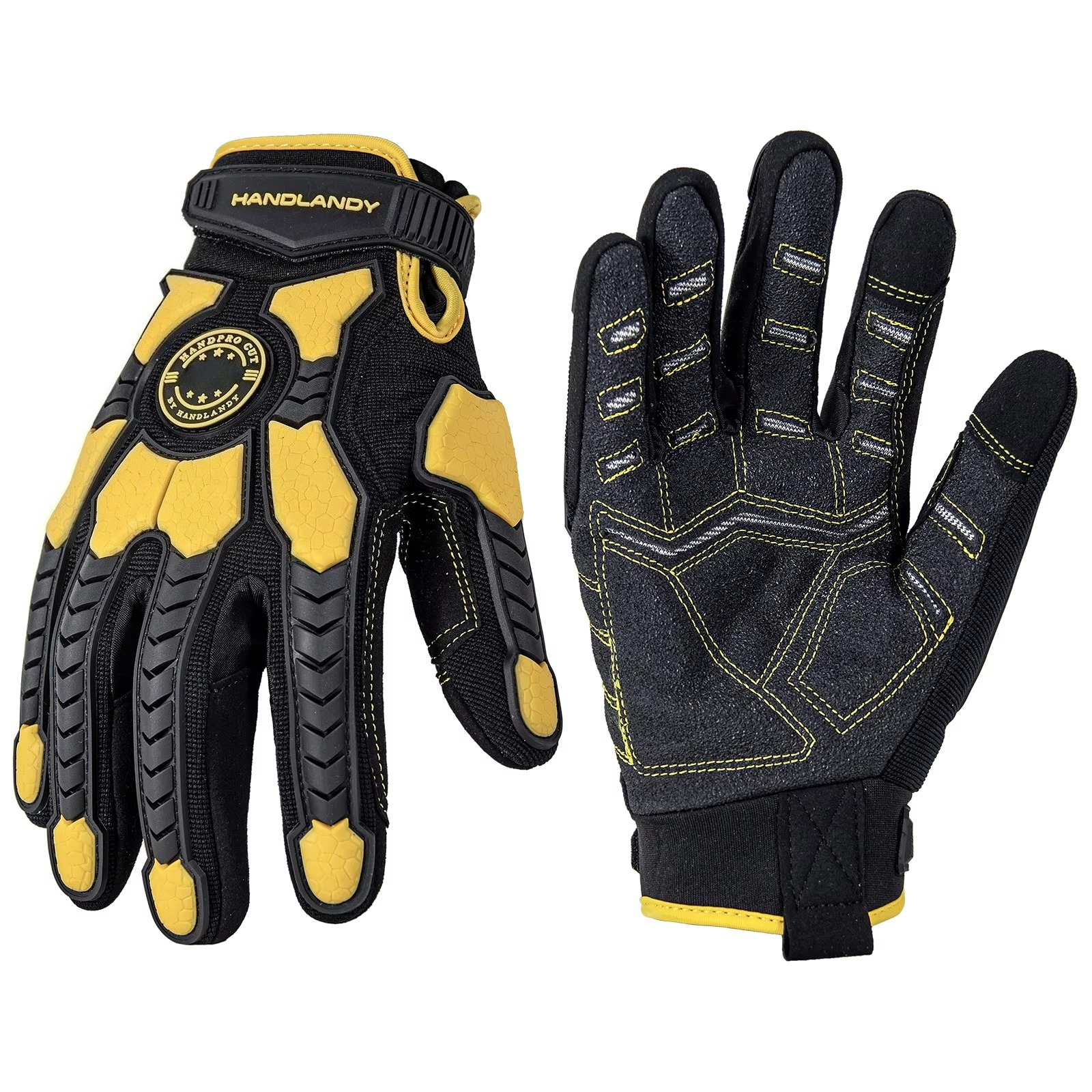 PVC Reinforced Impact Protecti - đánh giá và giá Work Glove Impact