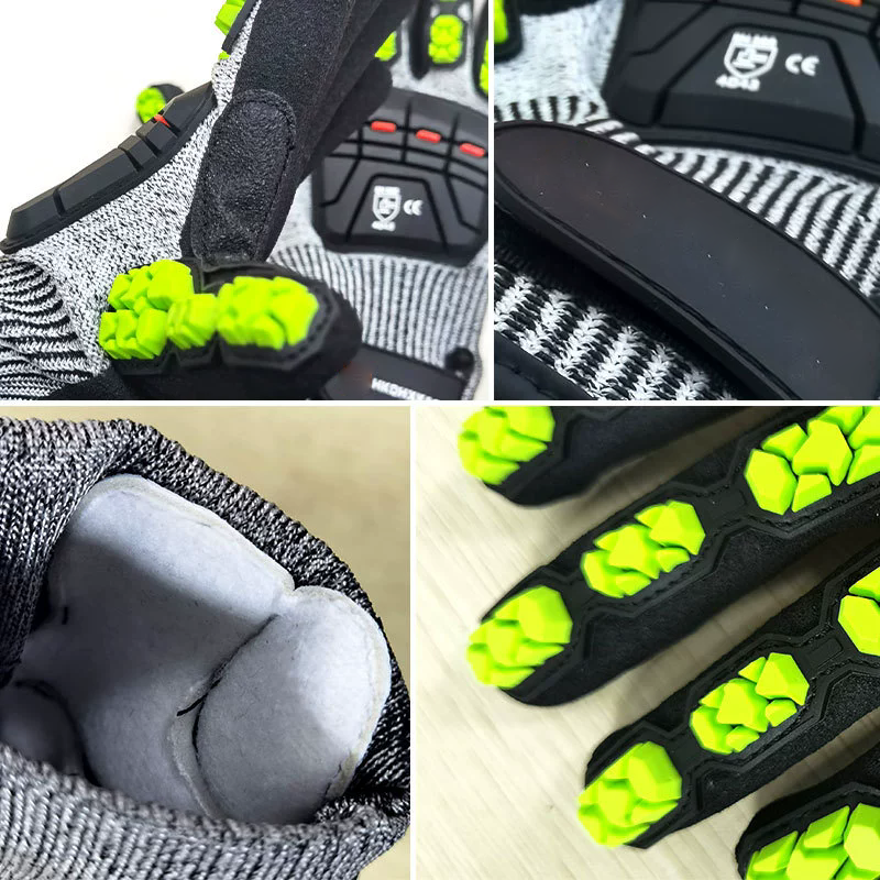 HPPE anti-cutting gloves, TPR  - đánh giá và giá Cut Resistant Glove