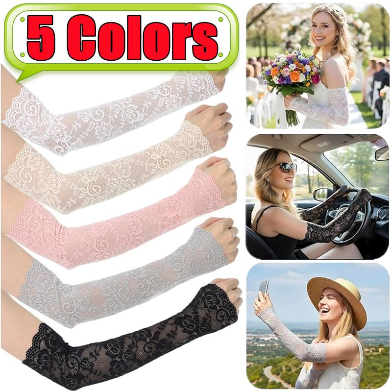 New 1Pair Sexy Lace Hollow-Out - đánh giá và giá Fingerless Glove Knit