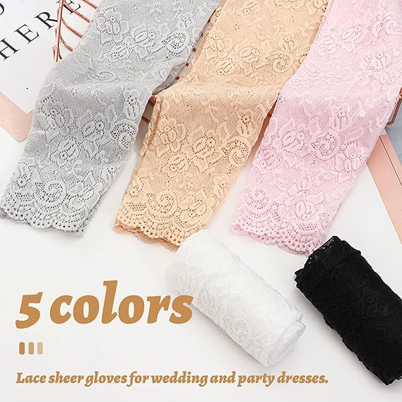 New 1Pair Sexy Lace Hollow-Out - đánh giá và giá Fingerless Glove Knit