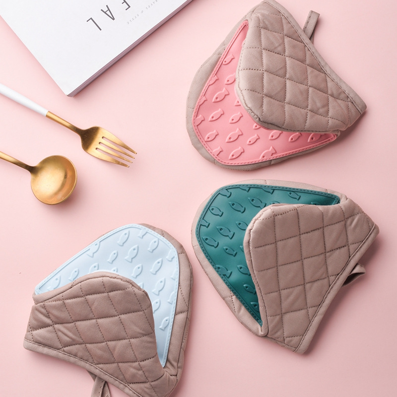 1PC Silicone Anti-scalding Ove - đánh giá và giá Oven Mitt Silicone
