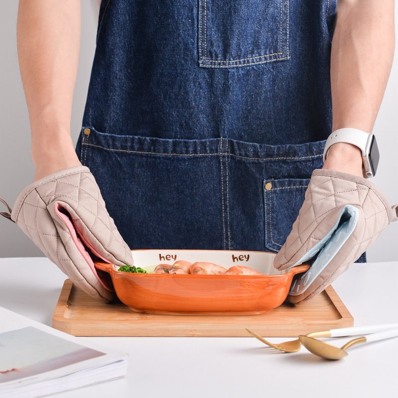 1PC Silicone Anti-scalding Ove - đánh giá và giá Oven Mitt Silicone