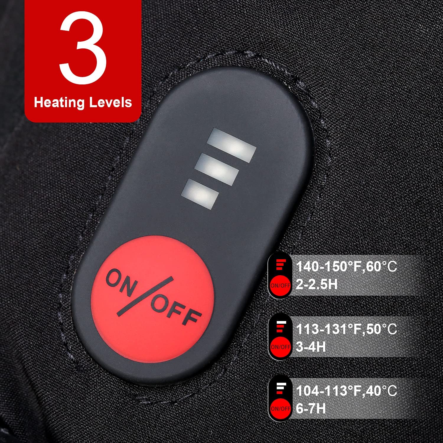 SNOW DEER Winter Heated Gloves - đánh giá và giá Heat Resistant Glove