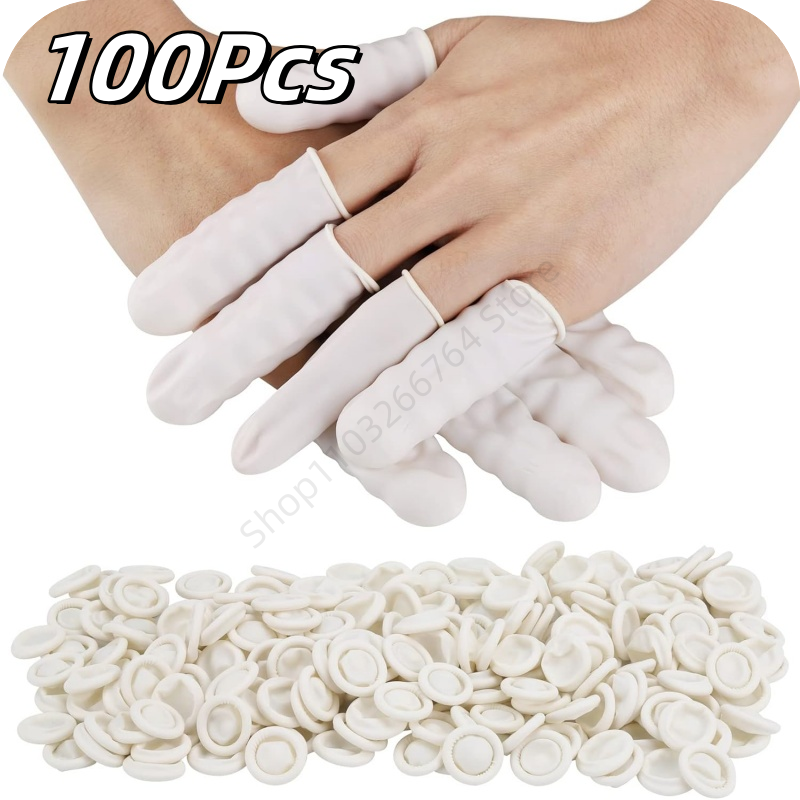100Pcs Disposable Fingertips P - đánh giá và giá Latex Disposable Glove
