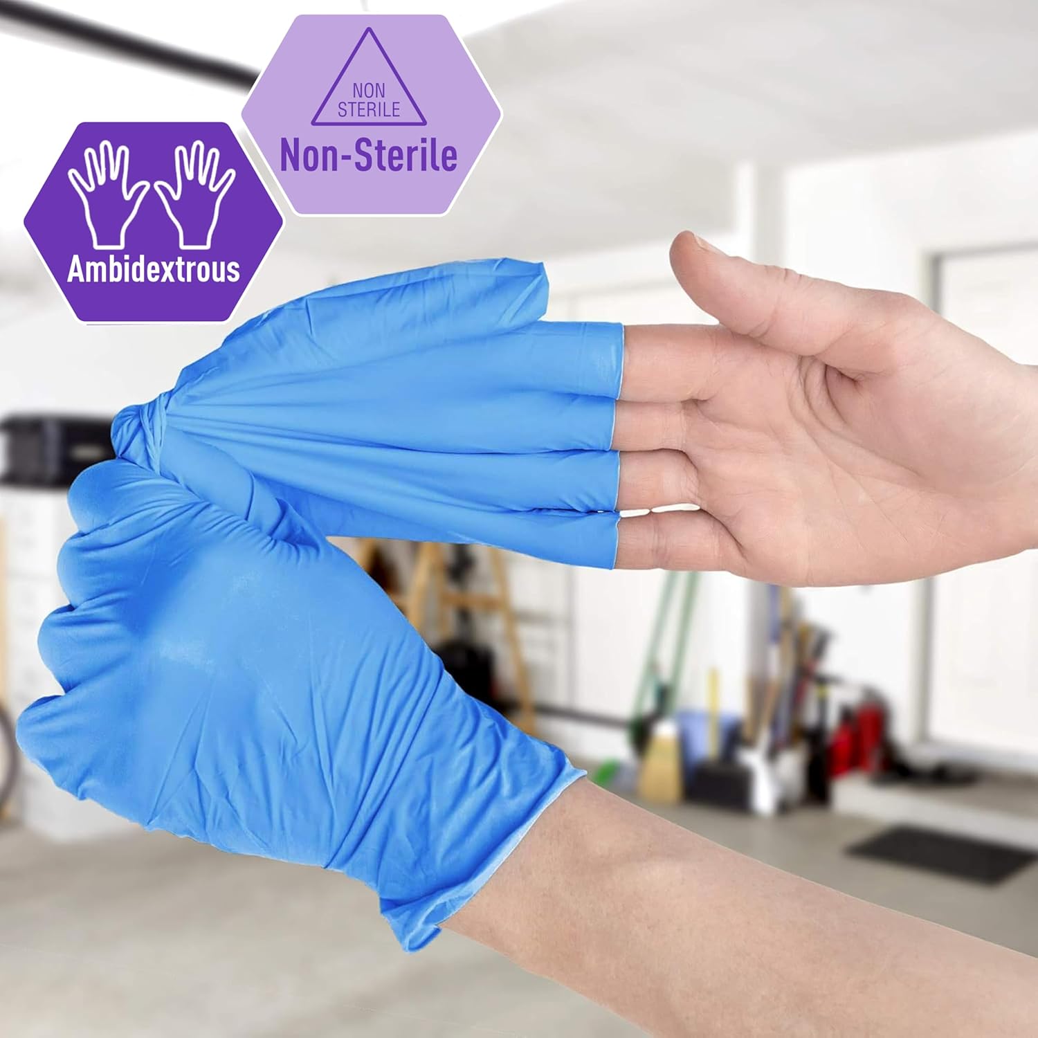 Nitrile/Vinyl Blend Exam Glove - đánh giá và giá Exam Glove Nitrile