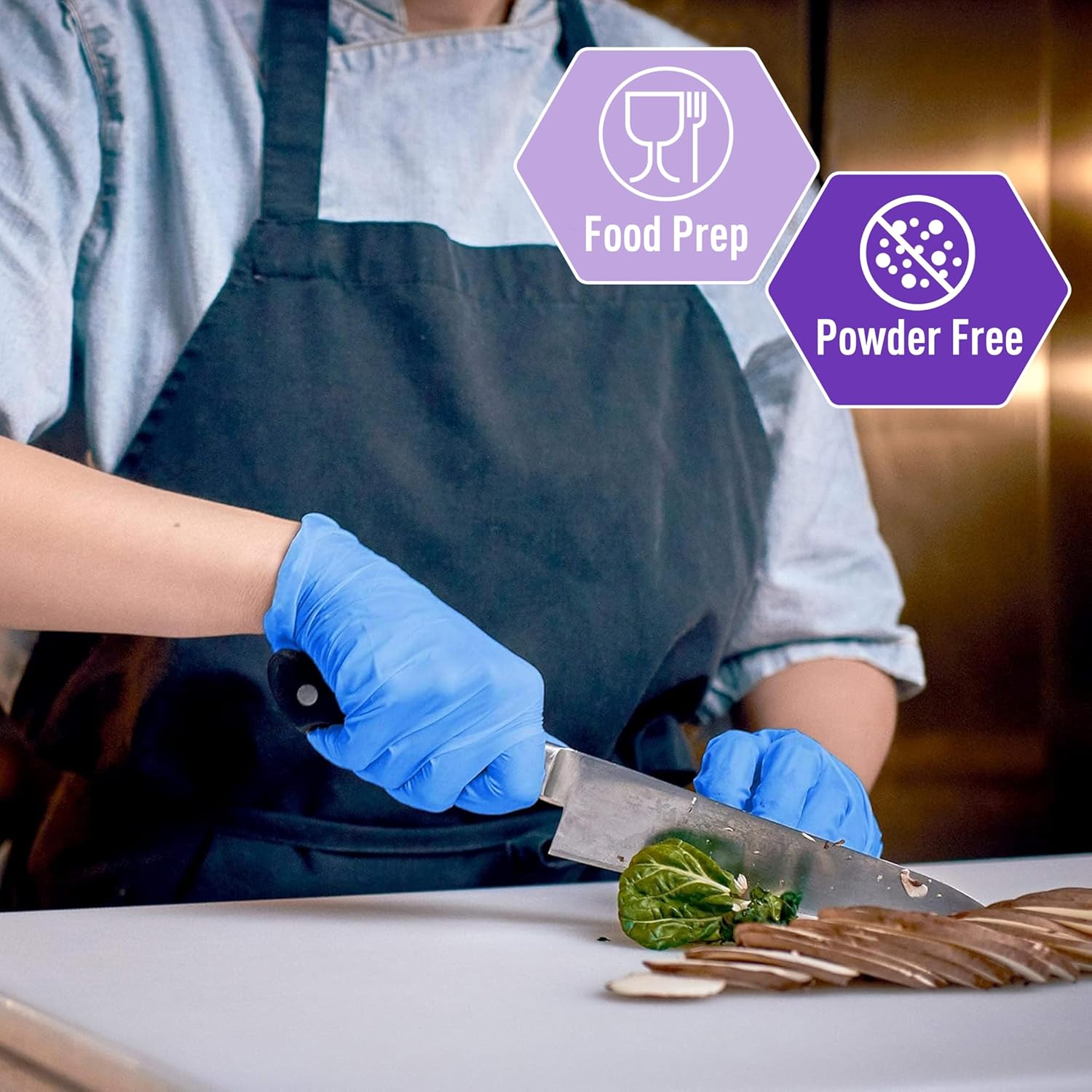 Nitrile/Vinyl Blend Exam Glove - đánh giá và giá Exam Glove Nitrile