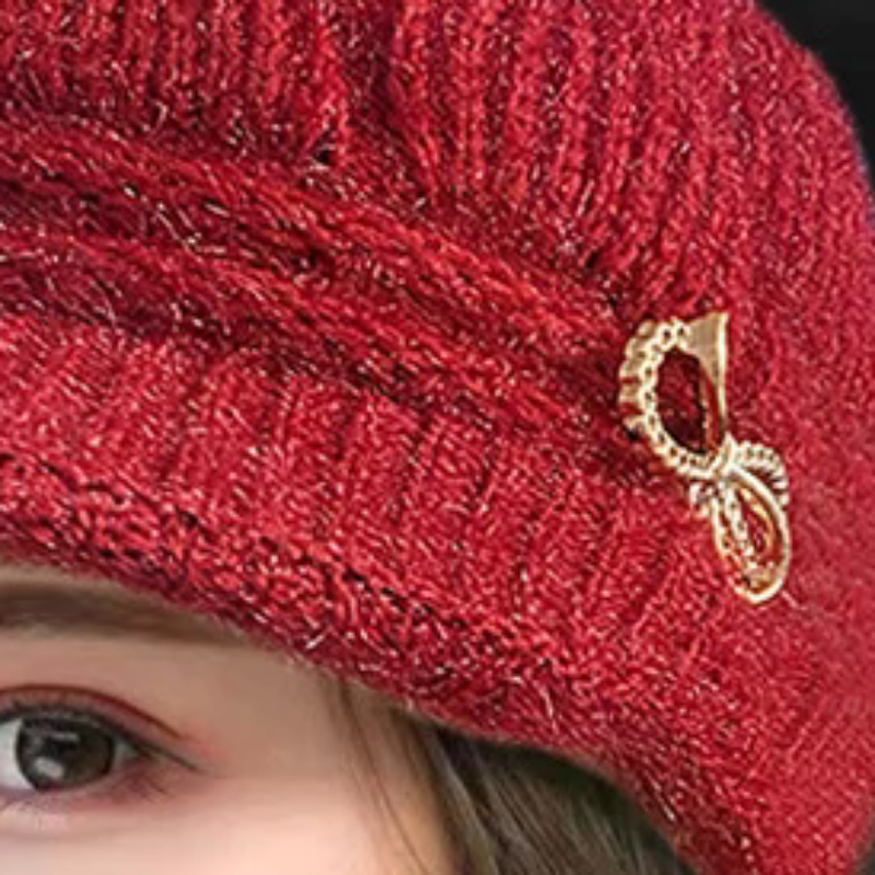 Winter Warm Hat Knitted Hat Ca - đánh giá và giá Wool Glove Lined