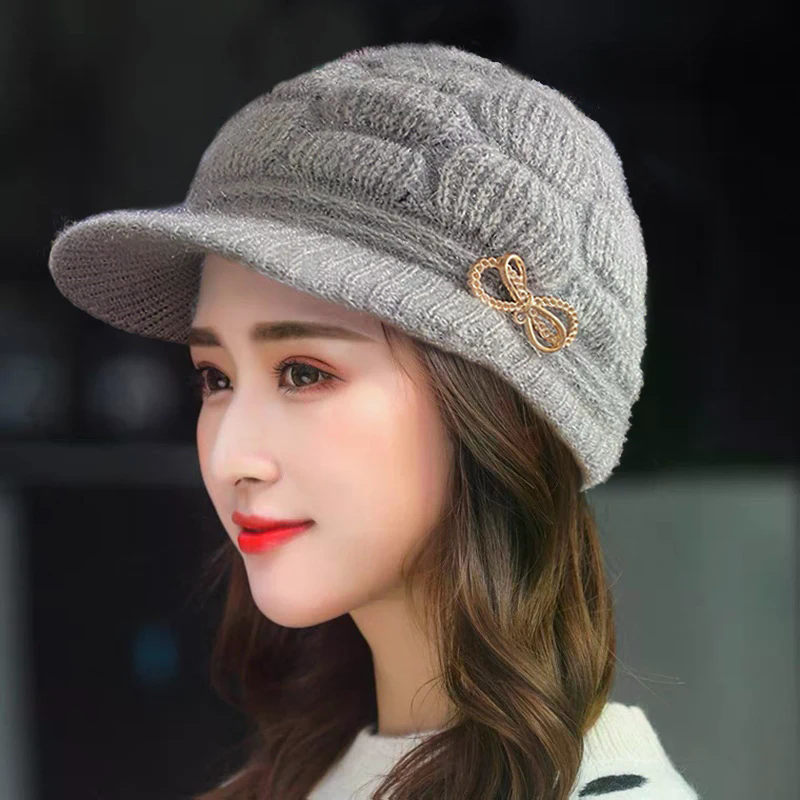 Winter Warm Hat Knitted Hat Ca - đánh giá và giá Wool Glove Lined