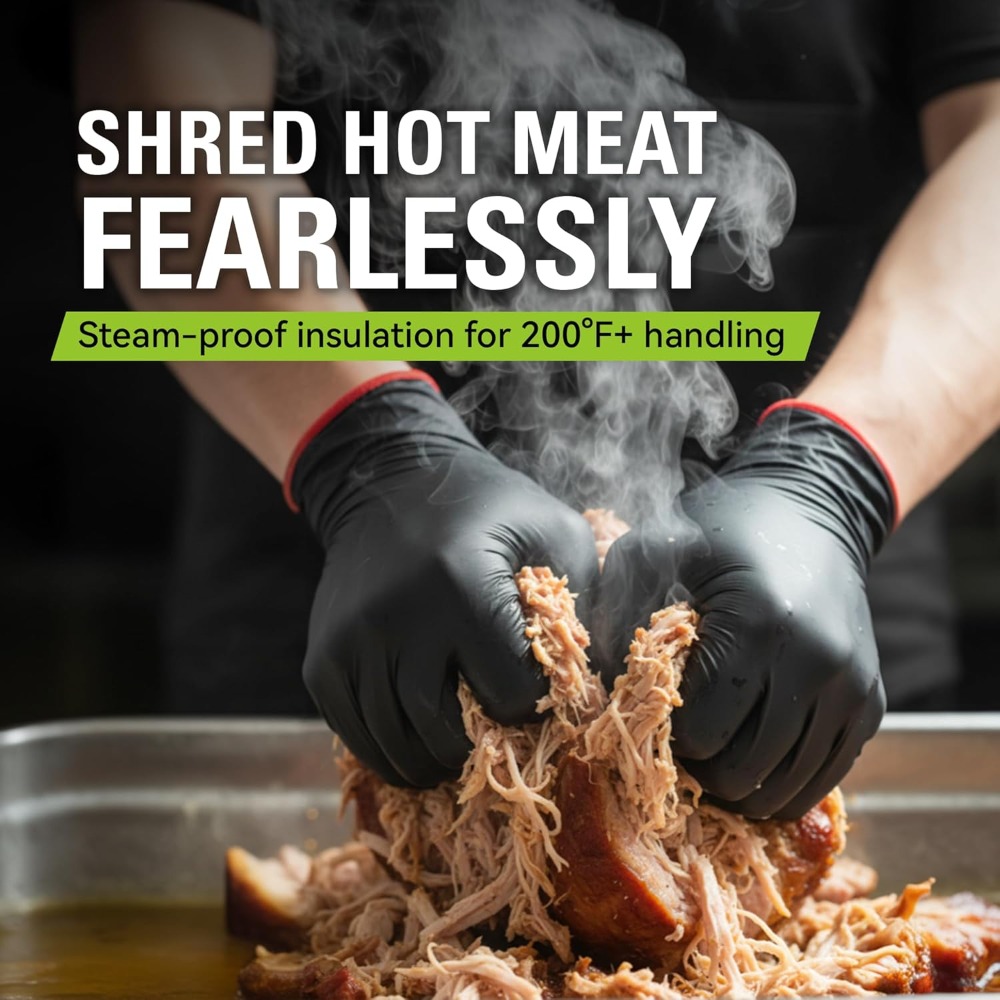 BBQ Gloves, 6 Heat Resistant C - đánh giá và giá Heat Resistant Glove