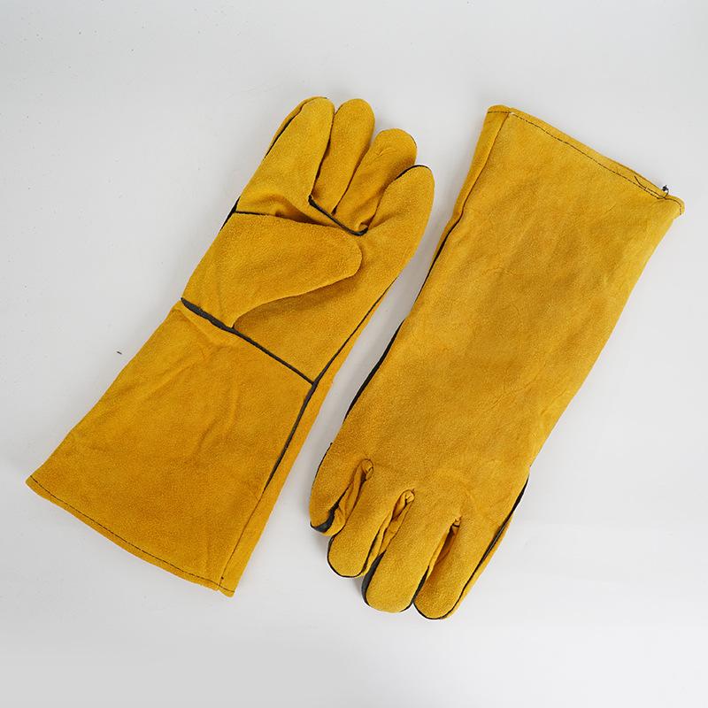1 Pair 40Cm Welding Leather Gl - đánh giá và giá Heat Resistant Glove