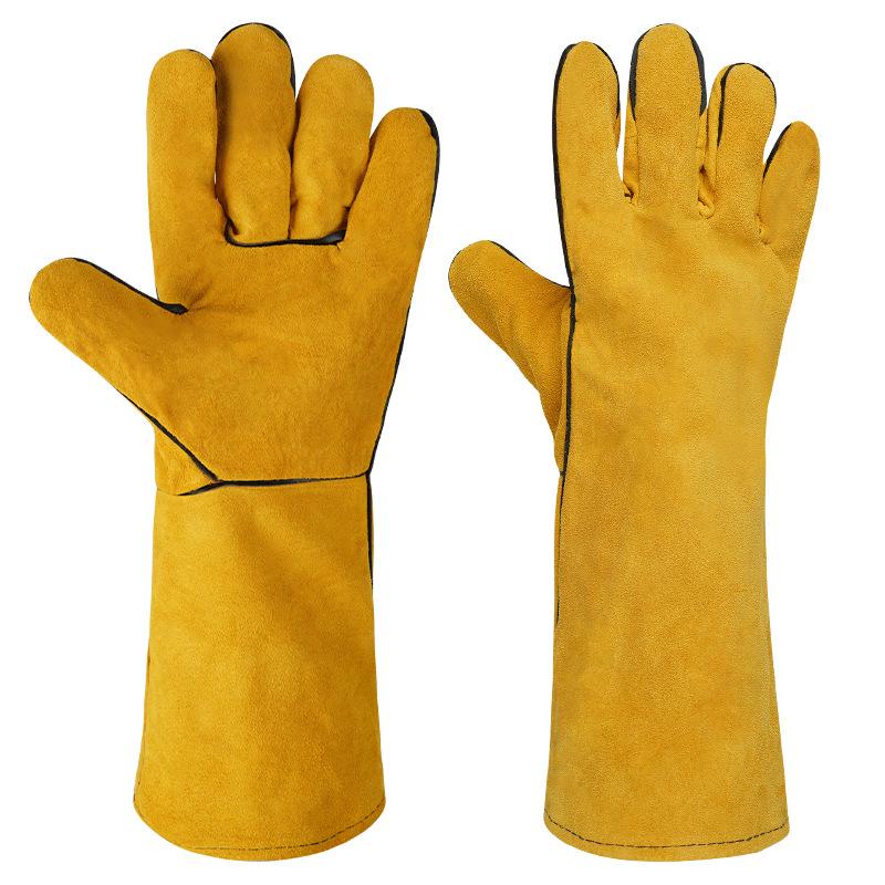 1 Pair 40Cm Welding Leather Gl - đánh giá và giá Heat Resistant Glove