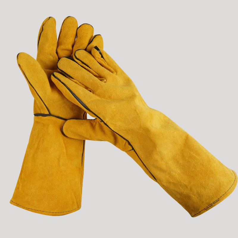 1 Pair 40Cm Welding Leather Gl - đánh giá và giá Heat Resistant Glove