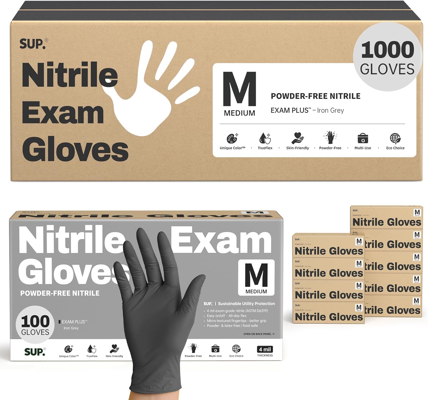 Nitrile Exam Gloves 1000 Ct Po - đánh giá và giá Exam Glove Nitrile