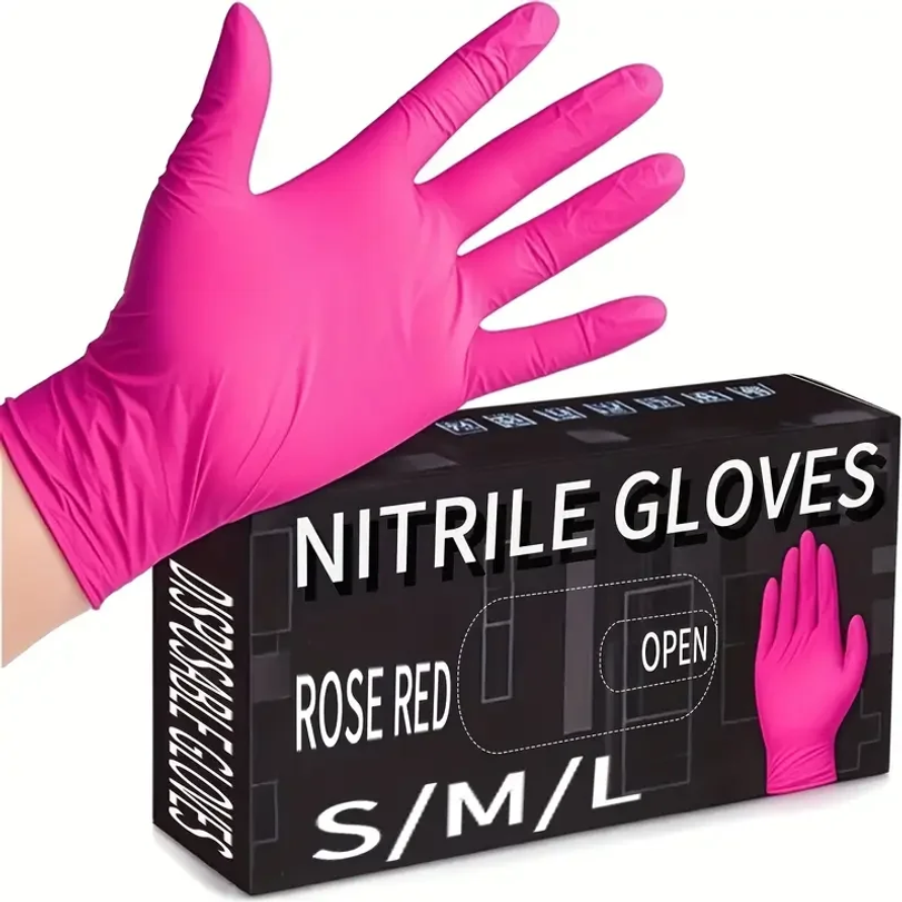 Fuchsia Nitrile Disposable Glo - đánh giá và giá Latex Disposable Glove