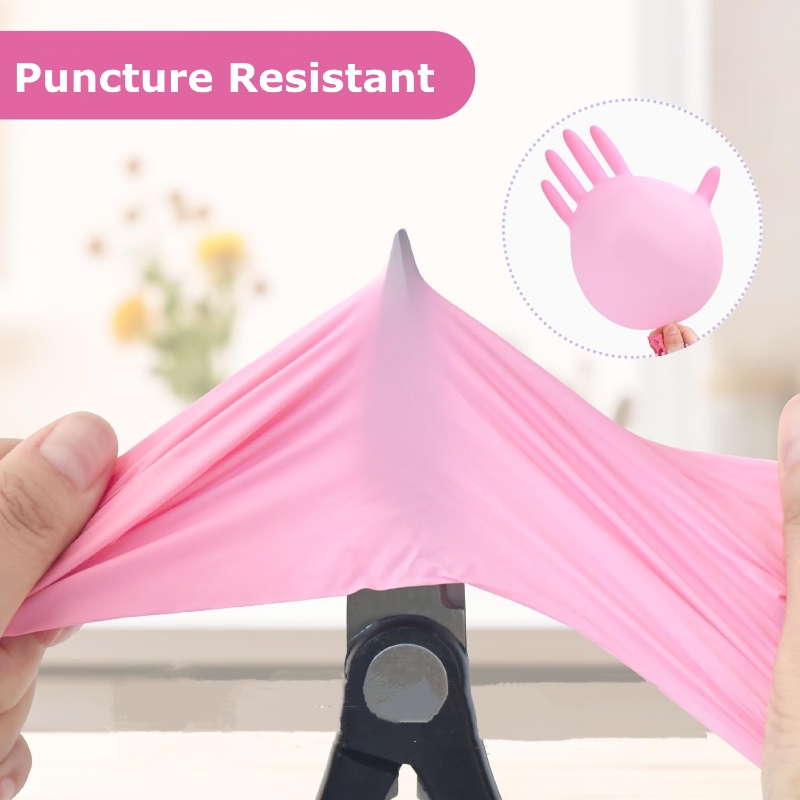 20/50/100PCS Pink Nitrile Disp - đánh giá và giá Latex Disposable Glove