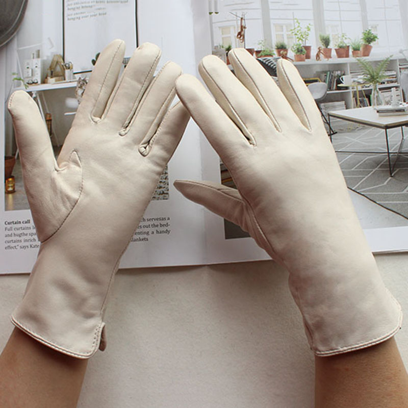 Women's Color Sheepskin Leathe - đánh giá và giá Leather Driving Glove
