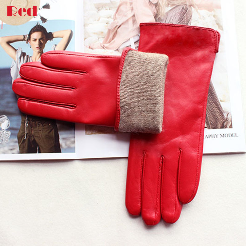 Women's Color Sheepskin Leathe - đánh giá và giá Leather Driving Glove