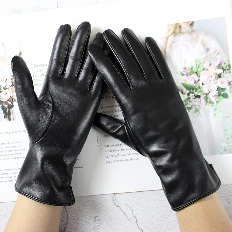 Women's Color Sheepskin Leathe - đánh giá và giá Leather Driving Glove