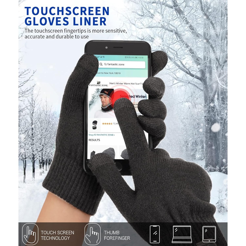 Women's Winter Touchscreen Woo - đánh giá và giá Wool Glove Lined