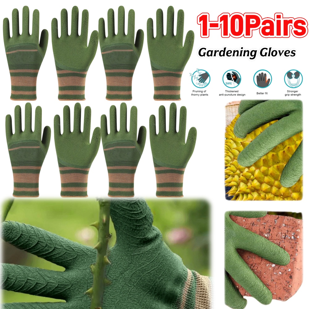 1-10Pairs Gardening Gloves Wat - đánh giá và giá Gardening Glove Waterproof