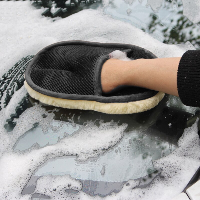 Car Wash Wool Gloves Thickened - đánh giá và giá Wool Glove Lined